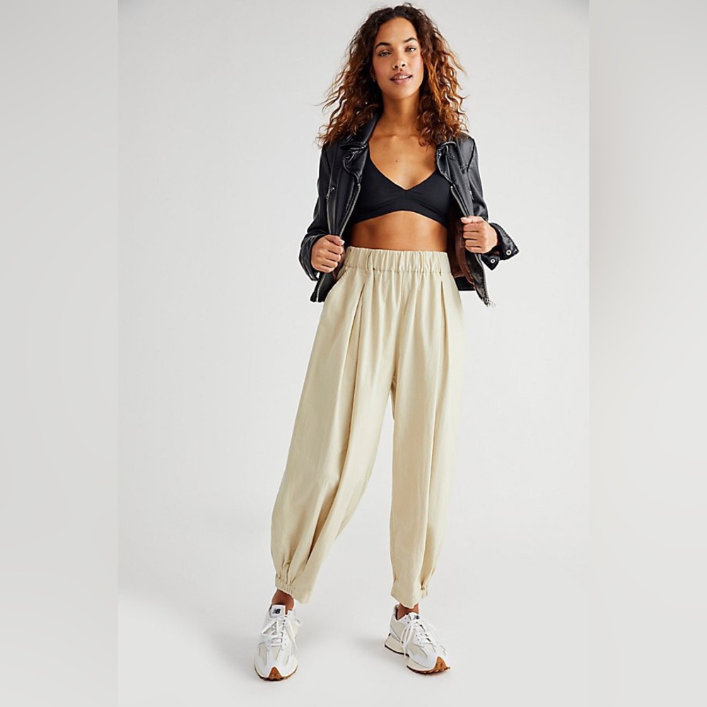 NWOT Free people Remi Trousers Opal Silk size XS